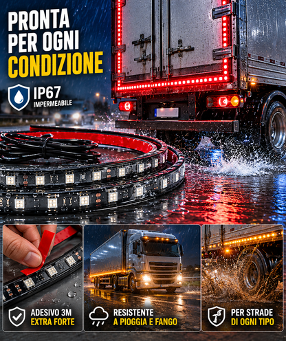 Striscia LED Camion Impermeabile in Silicone