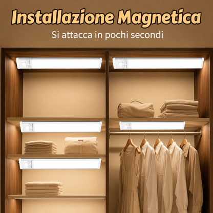 💡 LUCE LED INTELLIGENTE CON SENSORE DI MOVIMENTO | LUCE NOTTURNA AUTOMATICA