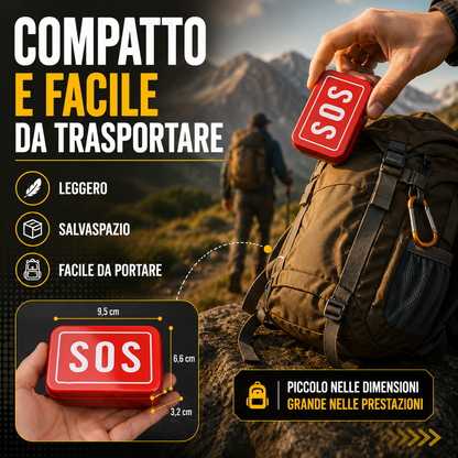 Kit di Sopravvivenza SOS Multifunzione Professionale Tascabile