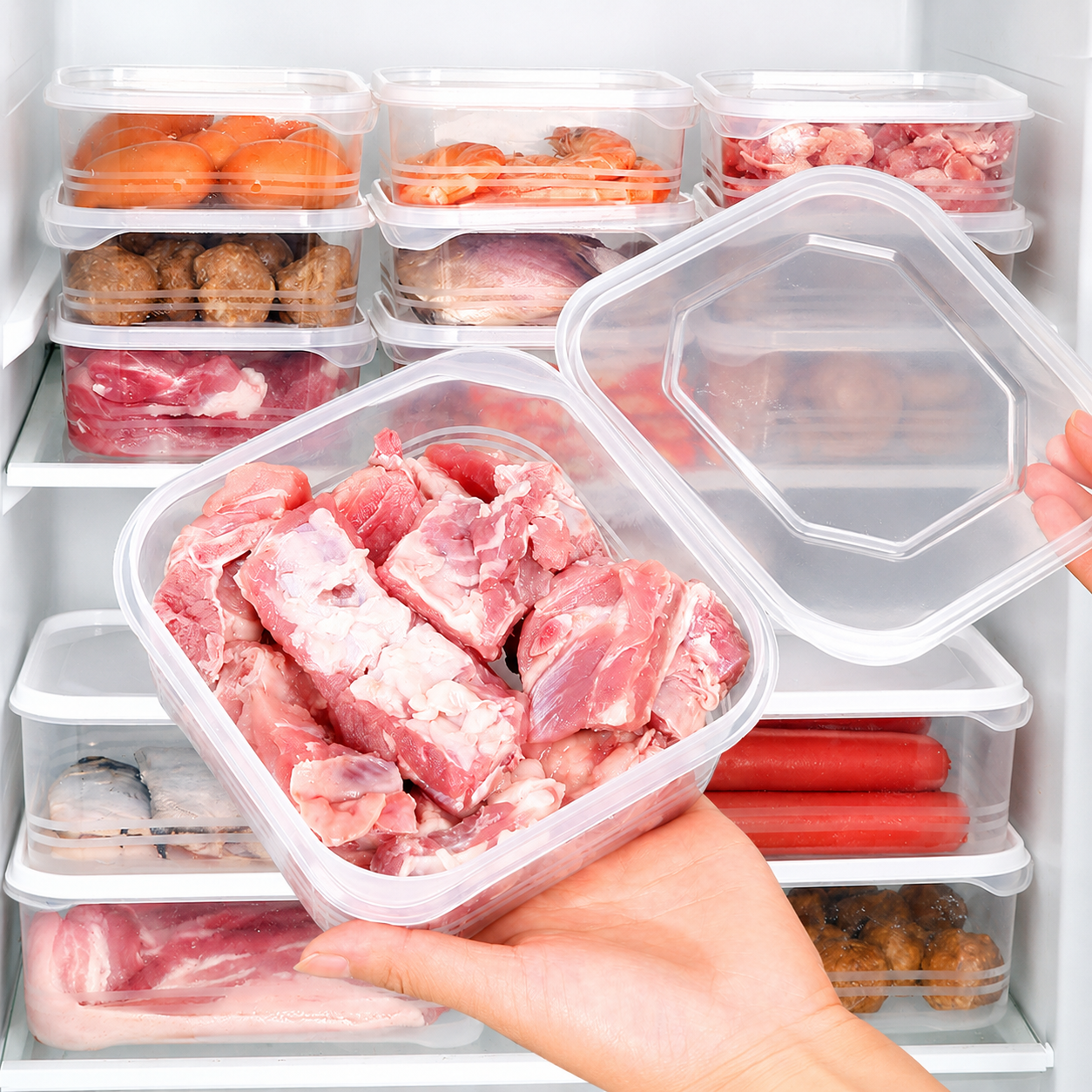Contenitore organizer per frigorifero