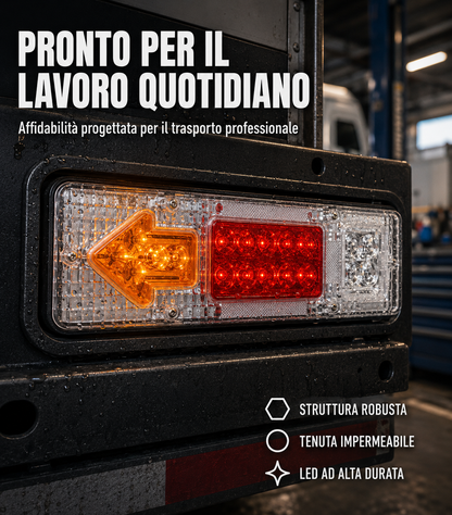 🚨 Fari Posteriori LED Camion 12V/24V