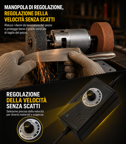 Smerigliatrice Industriale da Banco per Uso Domestico e DIY