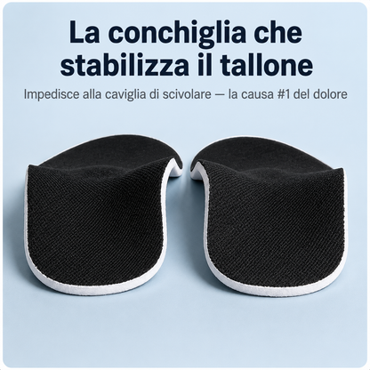Solette ergonomiche antiscivolo per uso quotidiano