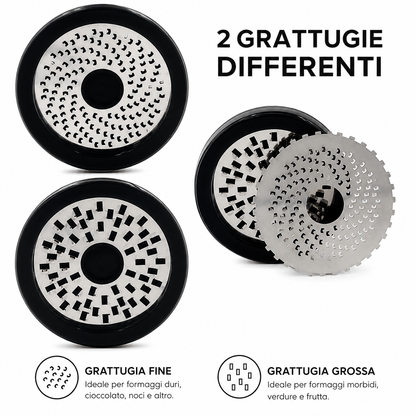 Grattugia e tritatutto manuale per formaggio