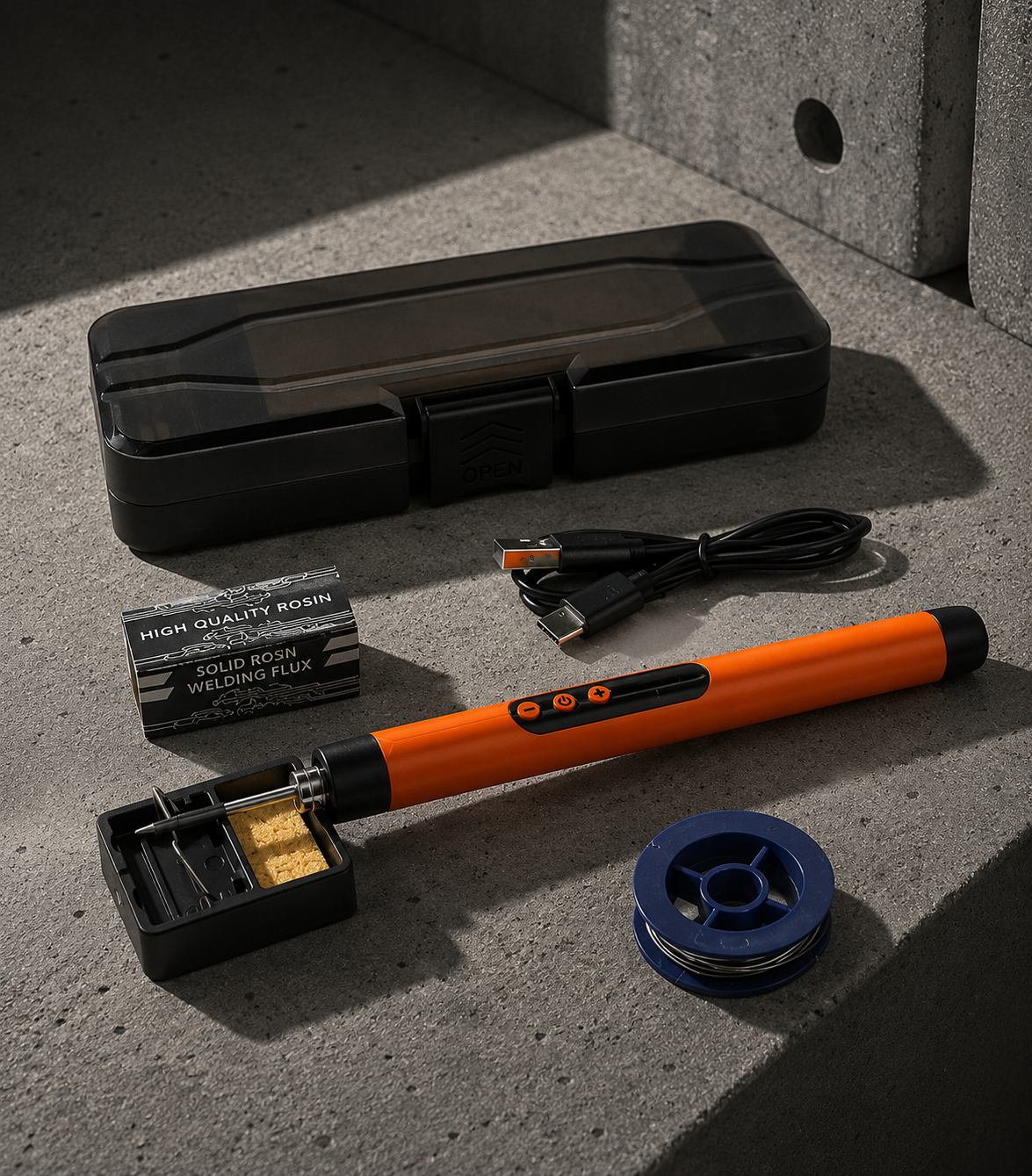 Saldatore Smart USB con Display Digitale
