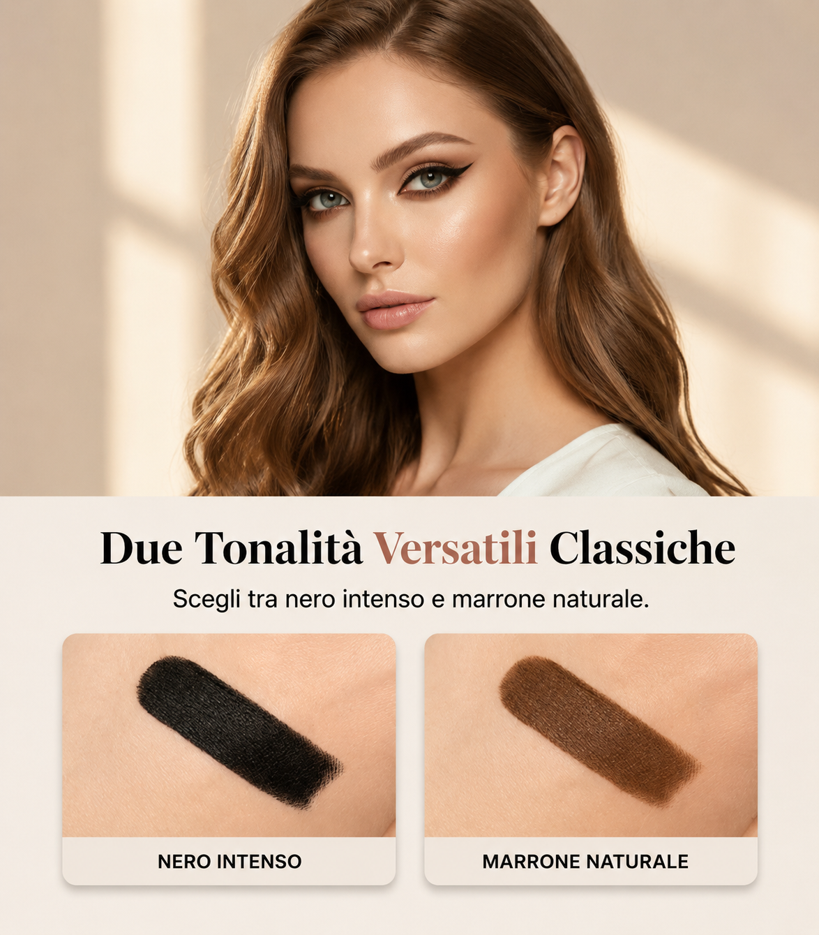 ✨ Eyeliner Liquido di Precisione – Impermeabile, Resistente alle Sbavature, Punta Micro-Fine