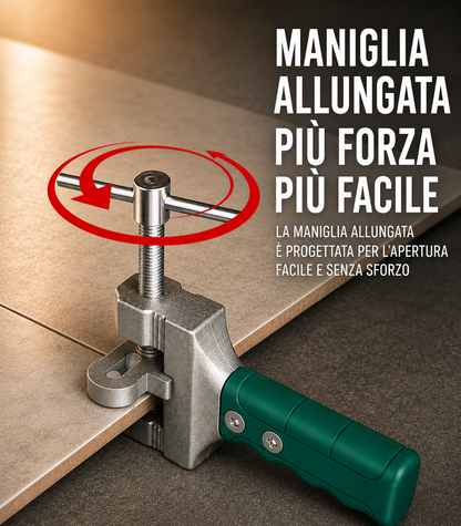 Set attrezzi per tagliare piastrelle vetro e specchi