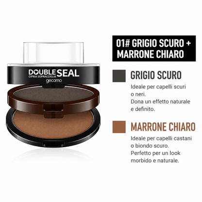 Kit Polvere Sopracciglia 2 Livelli GECOMO
