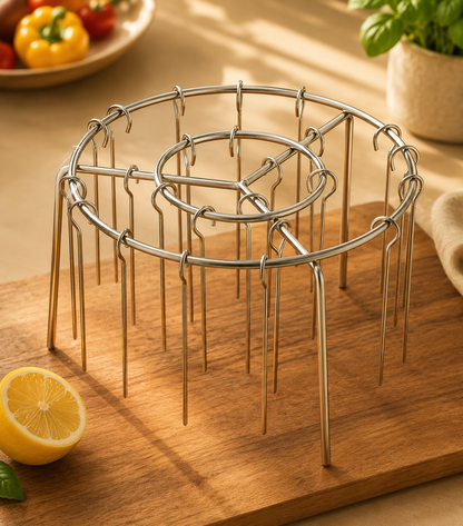 Spiediniere Acciaio Inox Friggitrice ad Aria con Cottura 360 Gradi