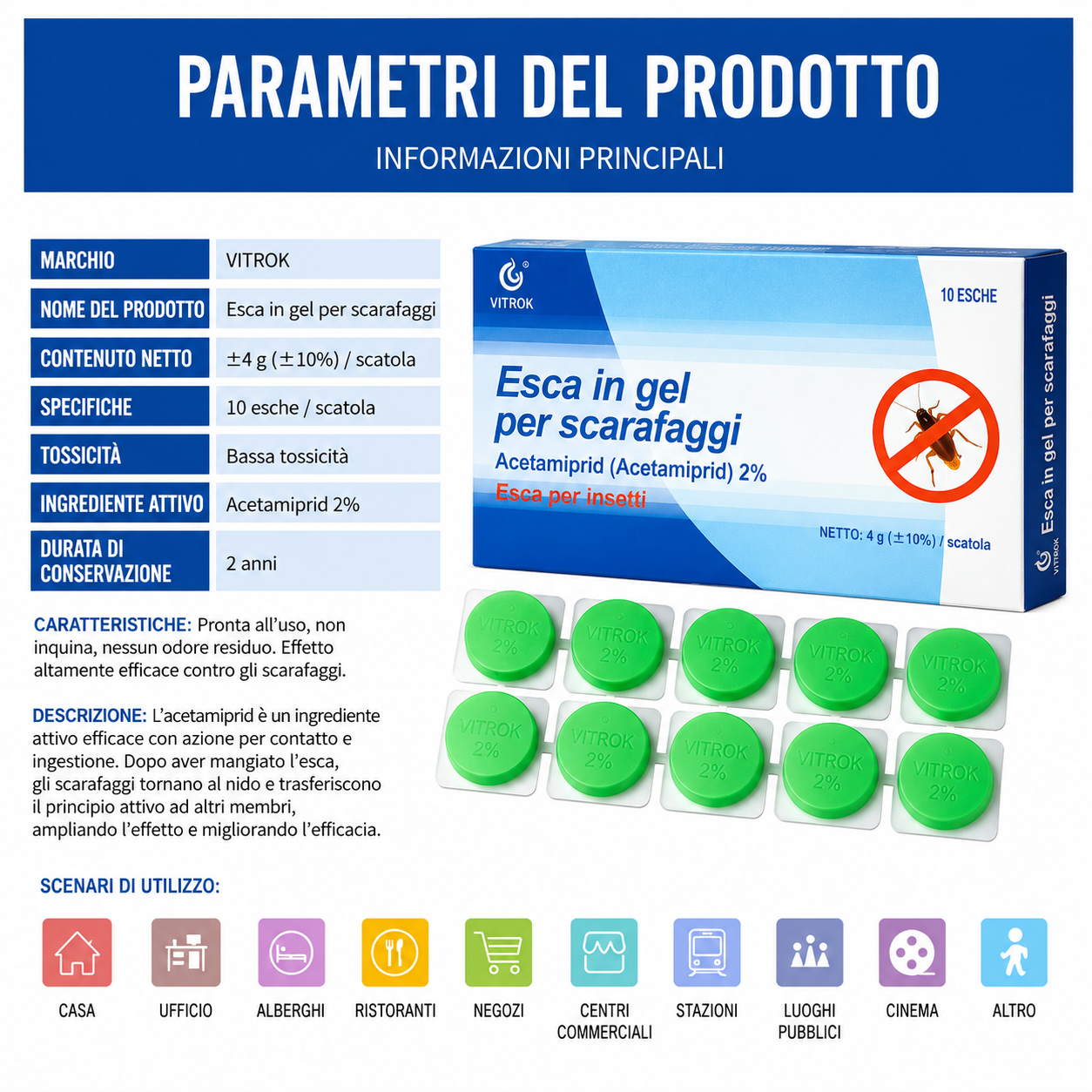 Esca In Gel Per Scarafaggi Pratica Ed Efficace