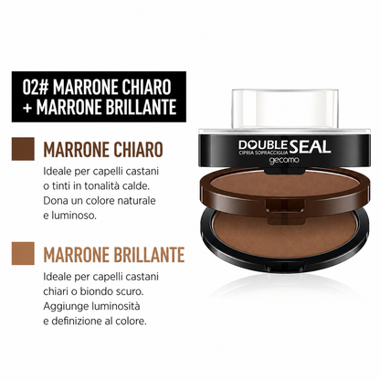 Kit Polvere Sopracciglia 2 Livelli GECOMO