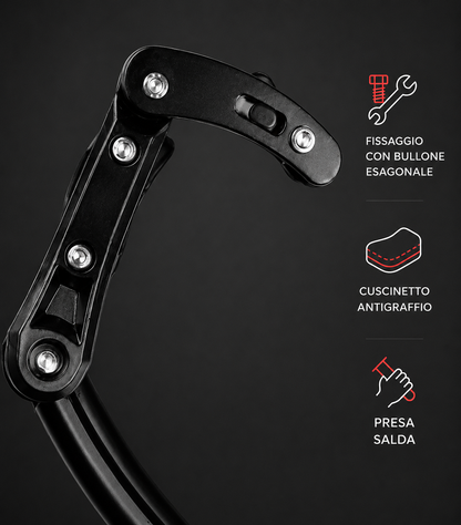 💥[Sconto 30%] Cavalletto per Bicicletta Regolabile in Lega