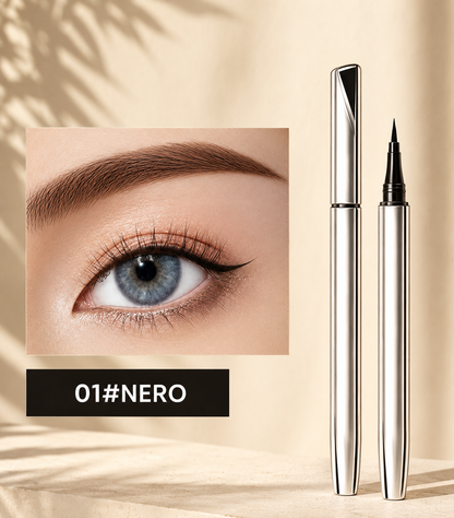 ✨ Eyeliner Liquido di Precisione – Impermeabile, Resistente alle Sbavature, Punta Micro-Fine