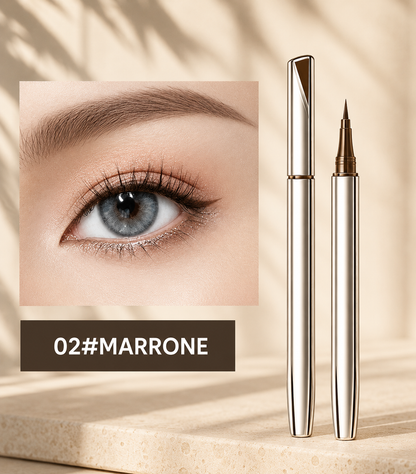 ✨ Eyeliner Liquido di Precisione – Impermeabile, Resistente alle Sbavature, Punta Micro-Fine