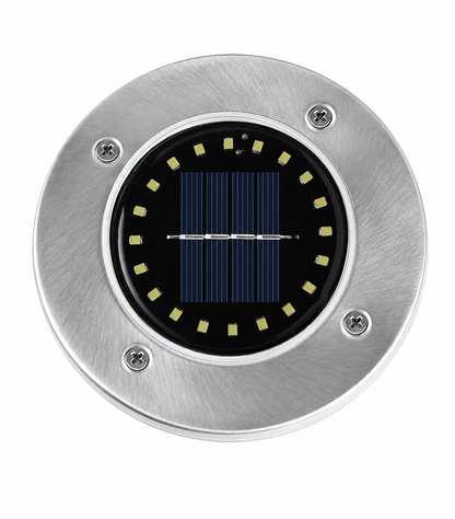 Faretti Solari da Giardino a LED Caldi da Interrare