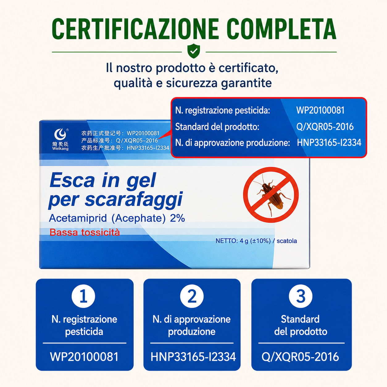 Esca In Gel Per Scarafaggi Pratica Ed Efficace