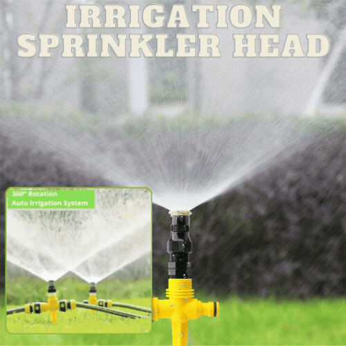 Sistema di irrigazione automatica a rotazione di 360°