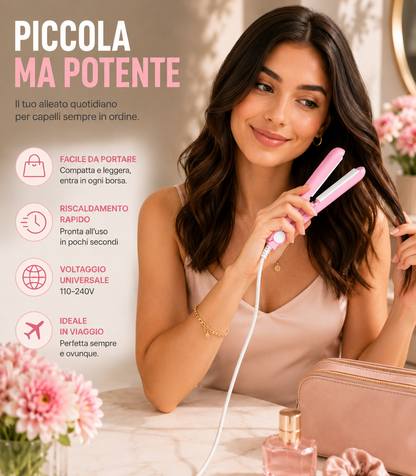 Mini Piastra - Frangia Perfetta in 30 Secondi