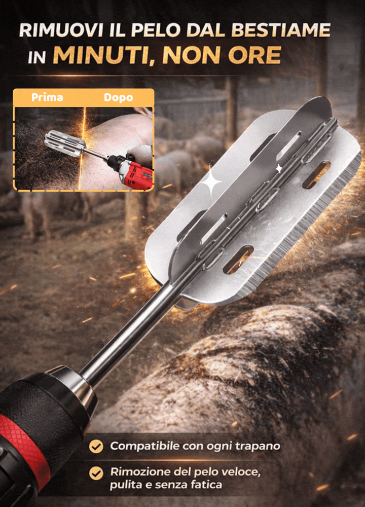 Lama ad alte prestazioni per la rimozione dei peli