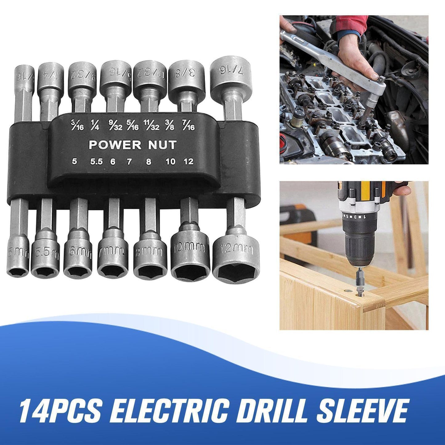 Set di Giraviti a Bussola da 14 Pezzi