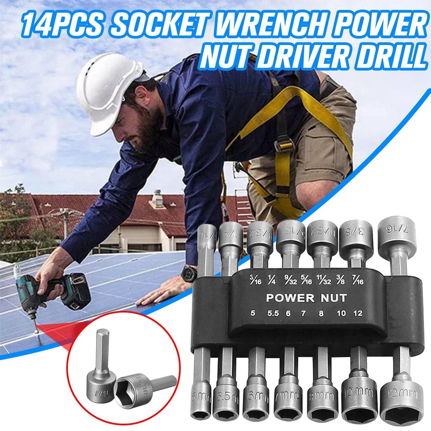 Set di Giraviti a Bussola da 14 Pezzi