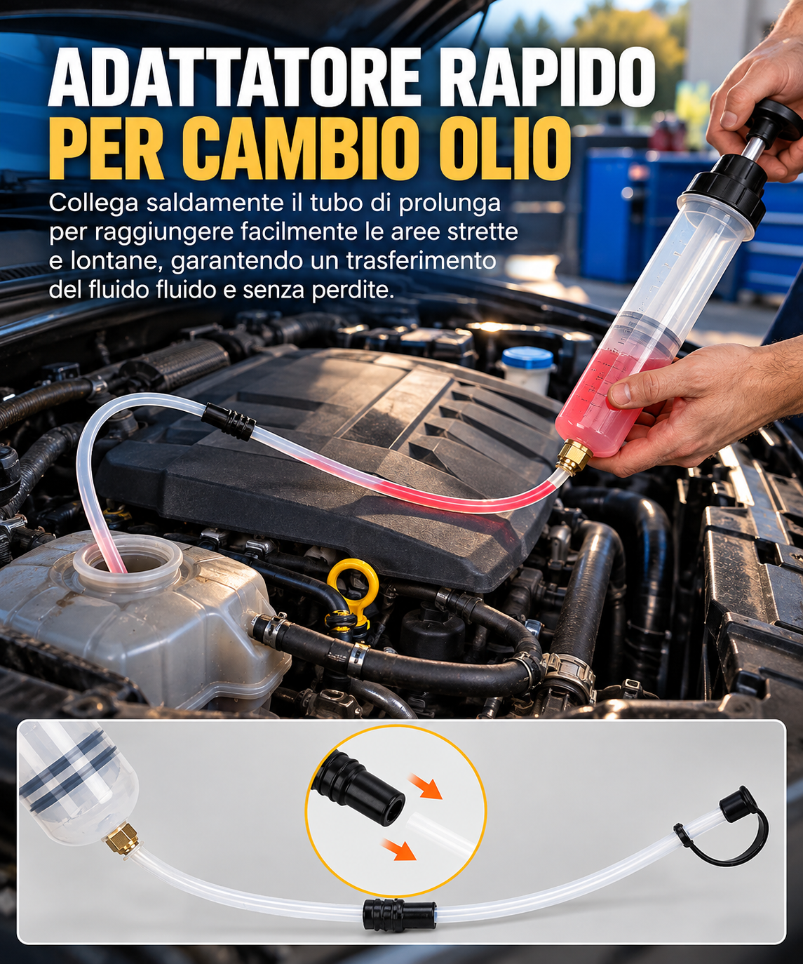 Kit per il Cambio dell'Olio 💧