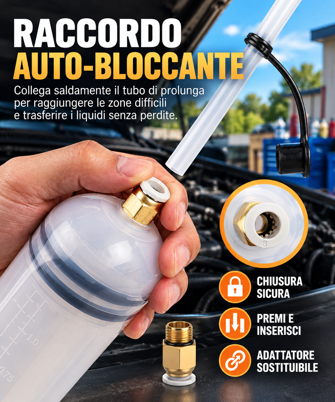 Kit per il Cambio dell'Olio 💧