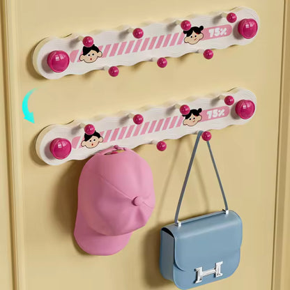 Gancio appendiabiti da parete antiforatura