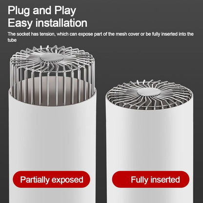 Scarico da pavimento con copertura rotonda