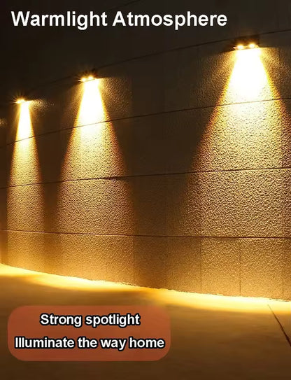 Luce solare a LED da parete