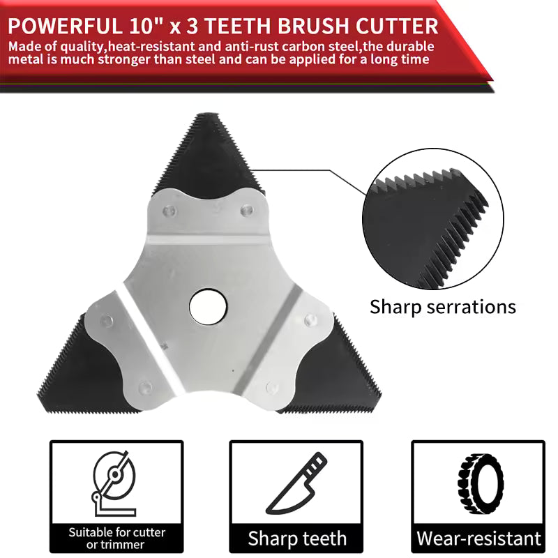 Lama Triangolare per Decespugliatore