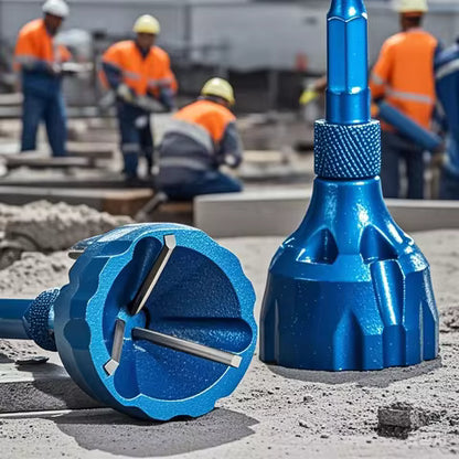 Punta smussatrice a 3 scanalature