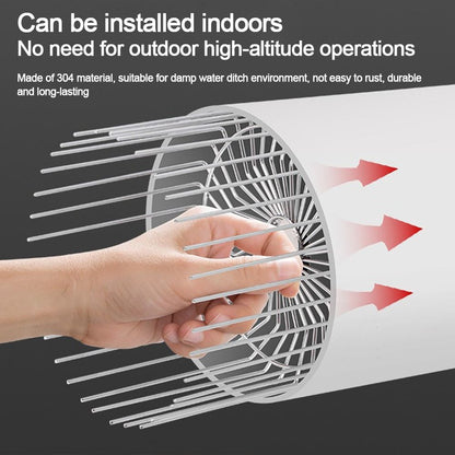 Scarico da pavimento con copertura rotonda