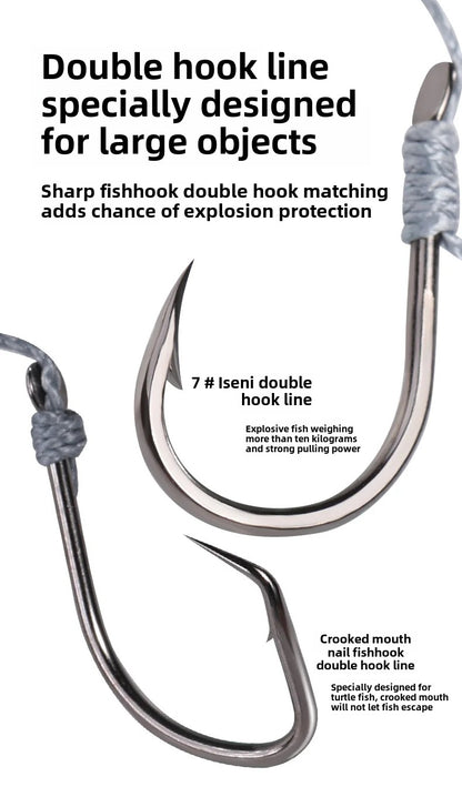 Canna da pesca con campanelli e clip allarme