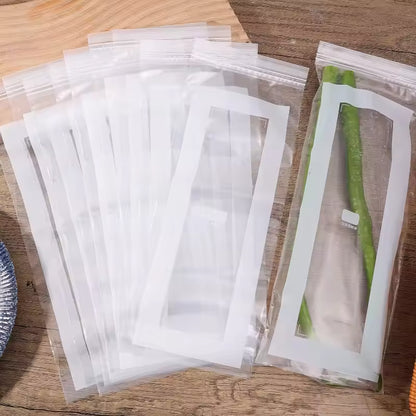 Sacchetto per conservare gli alimenti freschi in frigorifero