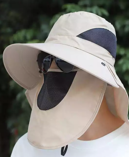 Cappello da sole con visiera larga