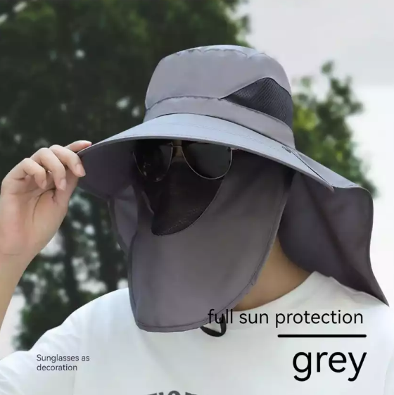 Cappello da sole con visiera larga