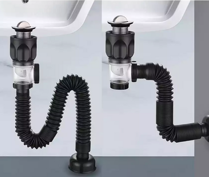 Set di tubi di scarico per lavandino multiuso