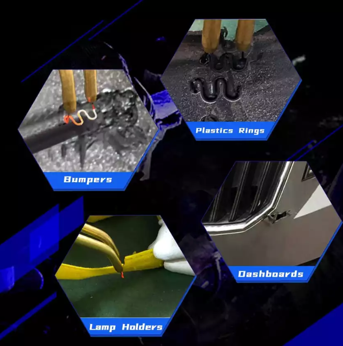 Macchina per saldatura plastica a pinza calda