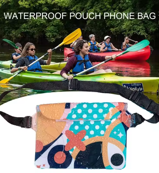Borsa da Cintura Impermeabile per Nuoto