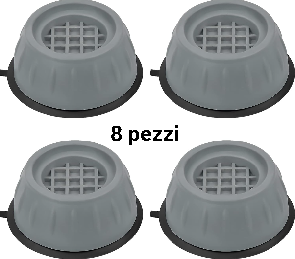 Piedini in gomma anti-vibrazione