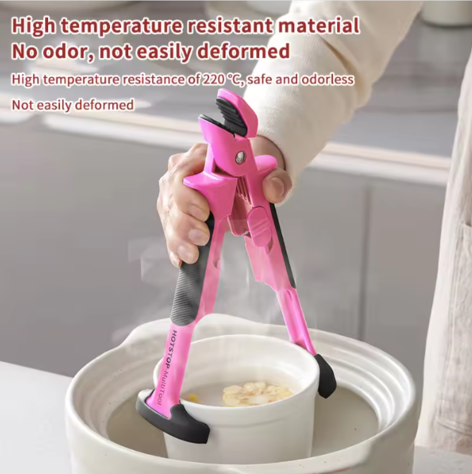 Supporto per ciotola antiscottatura 2 in 1