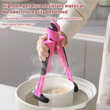 Supporto per ciotola antiscottatura 2 in 1