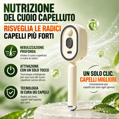 Spazzola Massaggiante per Cuoio Capelluto