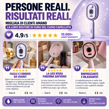 Spazzola Massaggiante per Cuoio Capelluto