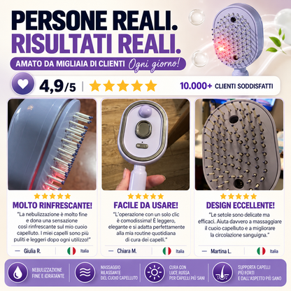 Spazzola Massaggiante per Cuoio Capelluto