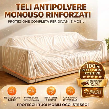 Teli Antipolvere Monouso Rinforzati