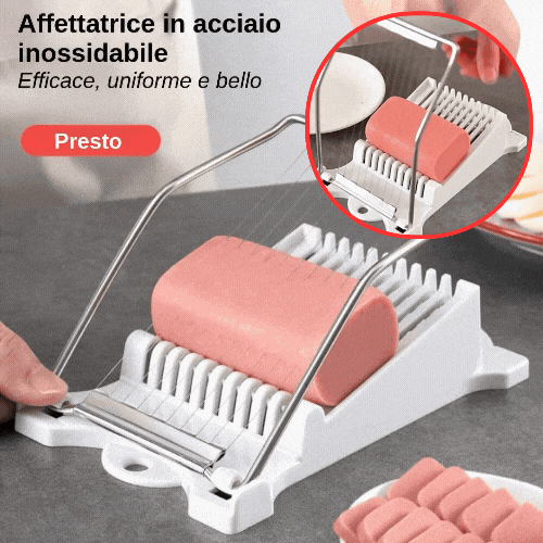Affettatrice in acciaio inossidabile