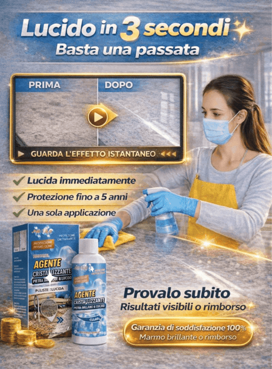 Detergente e Rinnovatore per Pietra ad Alta Efficacia