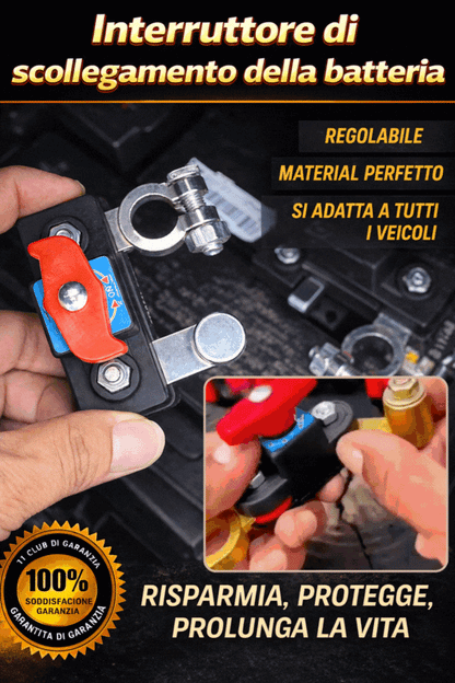 1+1 Gratis🎁Interruttore di scollegamento della batteria